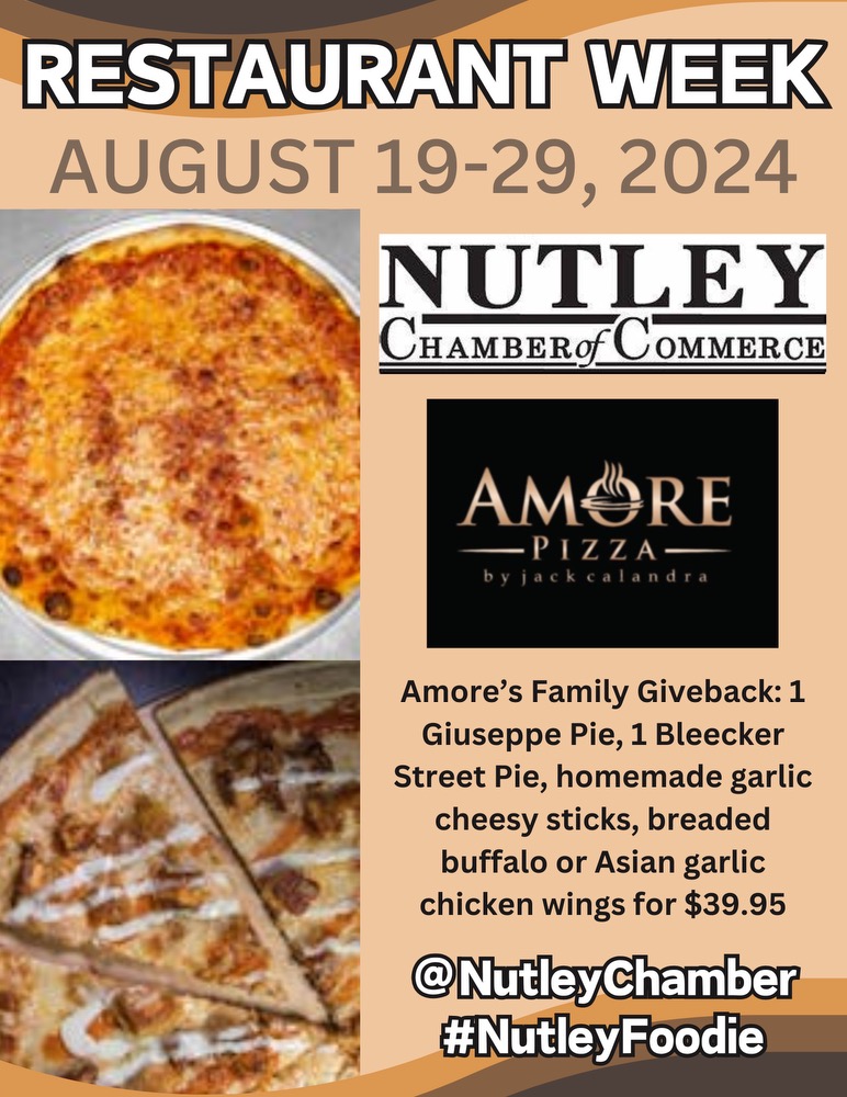 Nutley Chamber of Commerce Restaurant Week