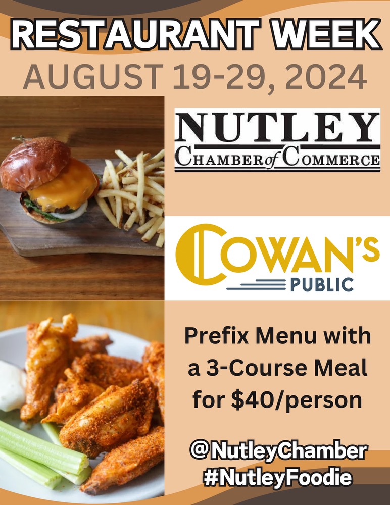 Nutley Chamber of Commerce Restaurant Week