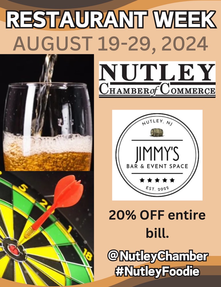 Nutley Chamber of Commerce Restaurant Week