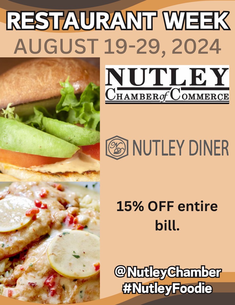 Nutley Chamber of Commerce Restaurant Week