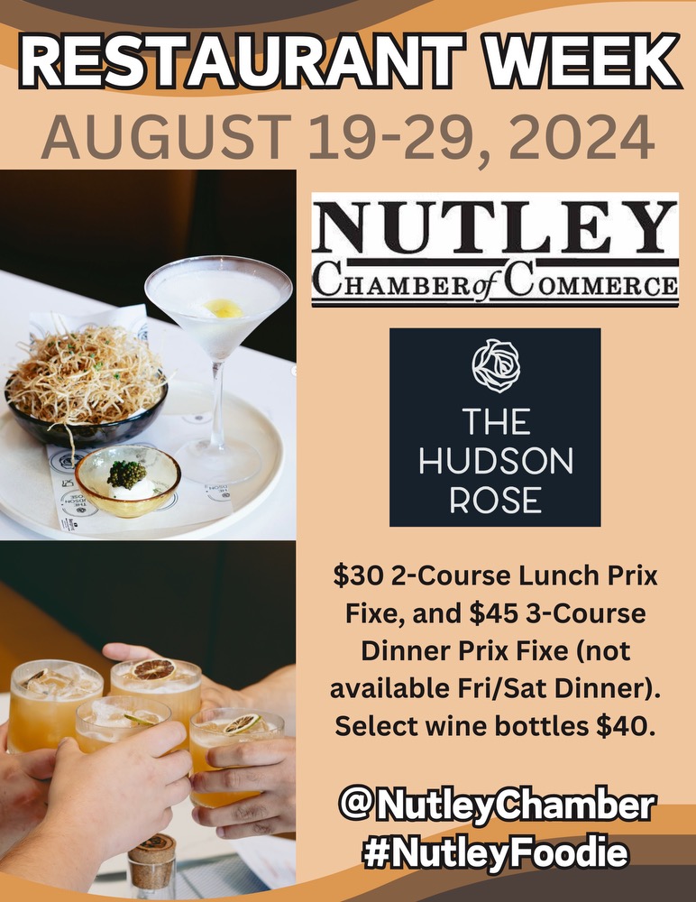 Nutley Chamber of Commerce Restaurant Week