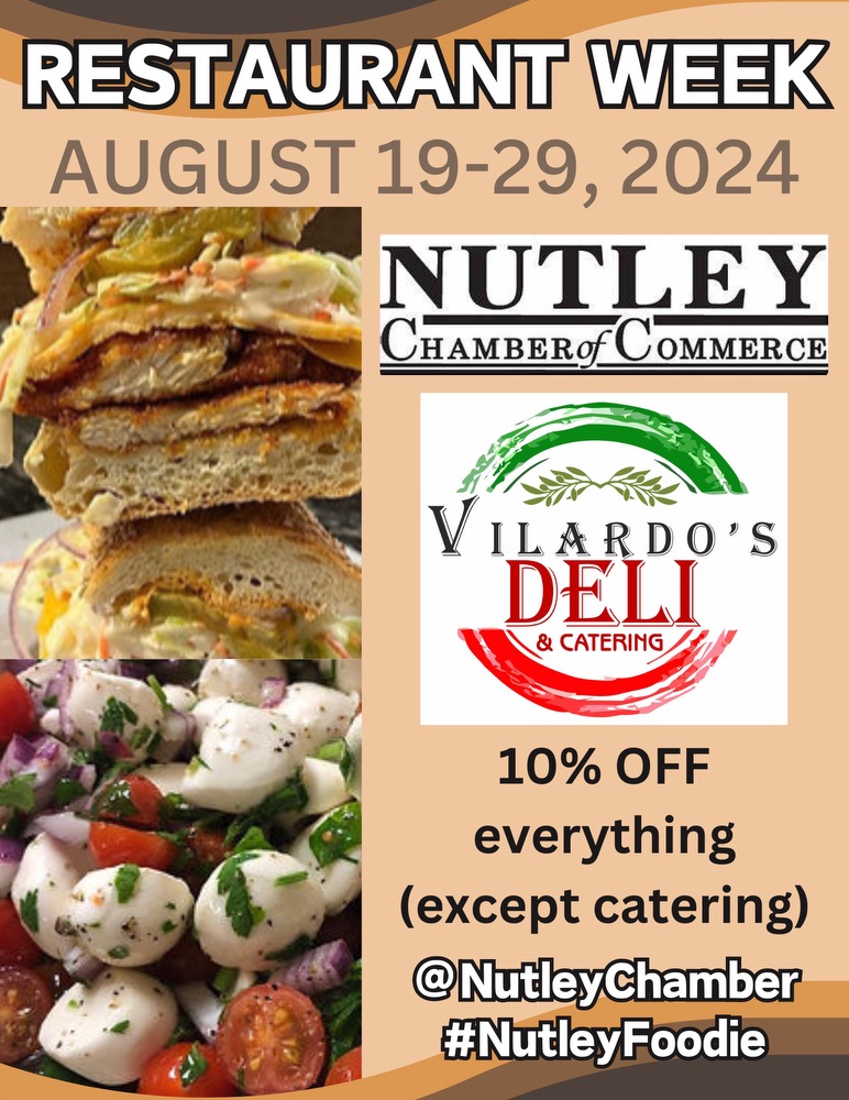 Nutley Chamber of Commerce Restaurant Week