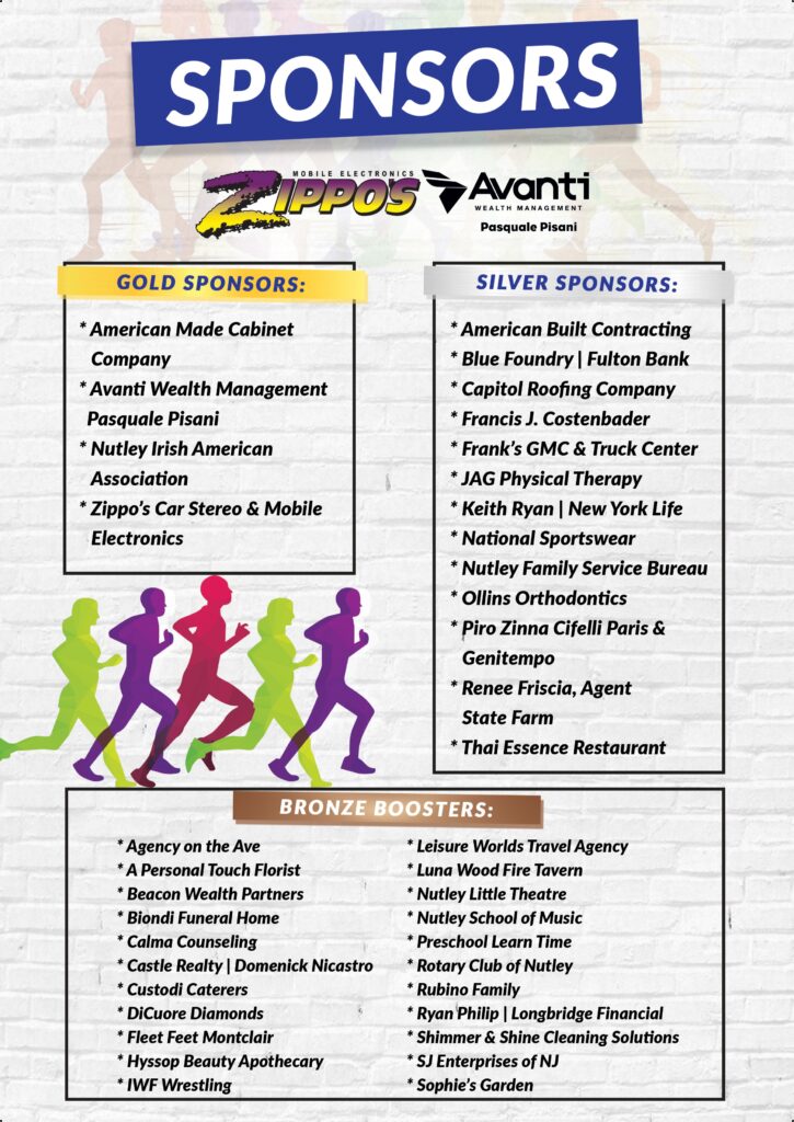 Nutley Chamber of Commerce 5K Run May 3, 2026