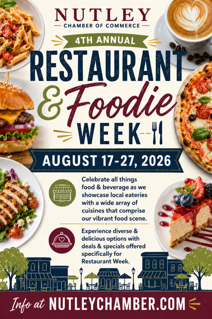 Nutley Chamber Restaurant Week 2026