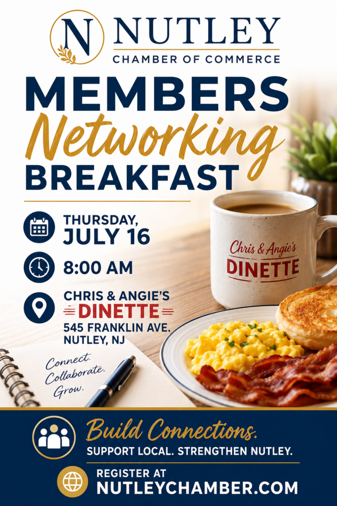 Nutley Chamber Networking Breakfast