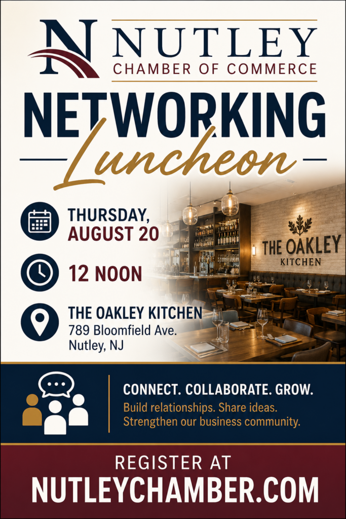 Nutley Chamber Networking Luncheon