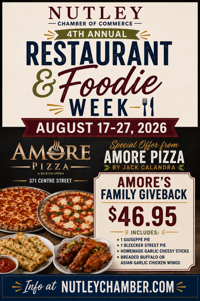 Amore Pizza Nutley Restaurant Week