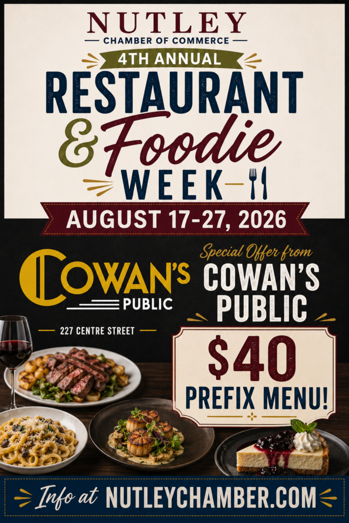 Cowan's Public Nutley Restaurant Week