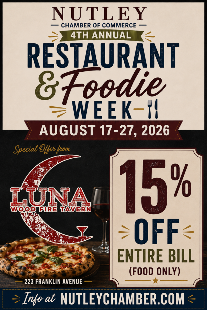 Luna Wood Fire Tavern Nutley Restaurant Week