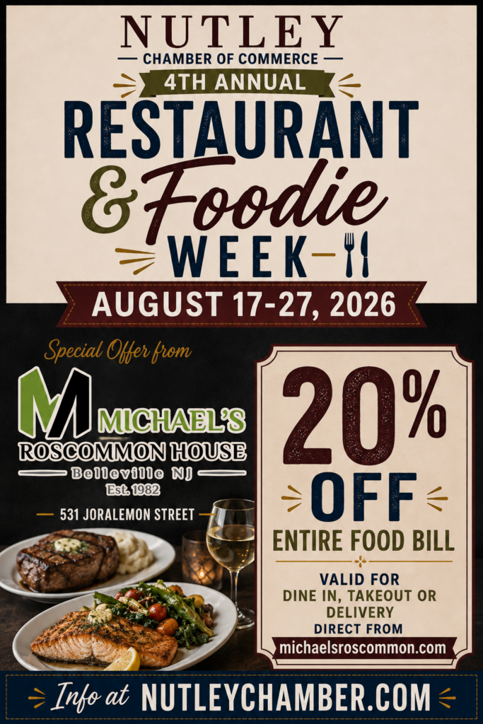 Michael's Roscommon Nutley Restaurant Week