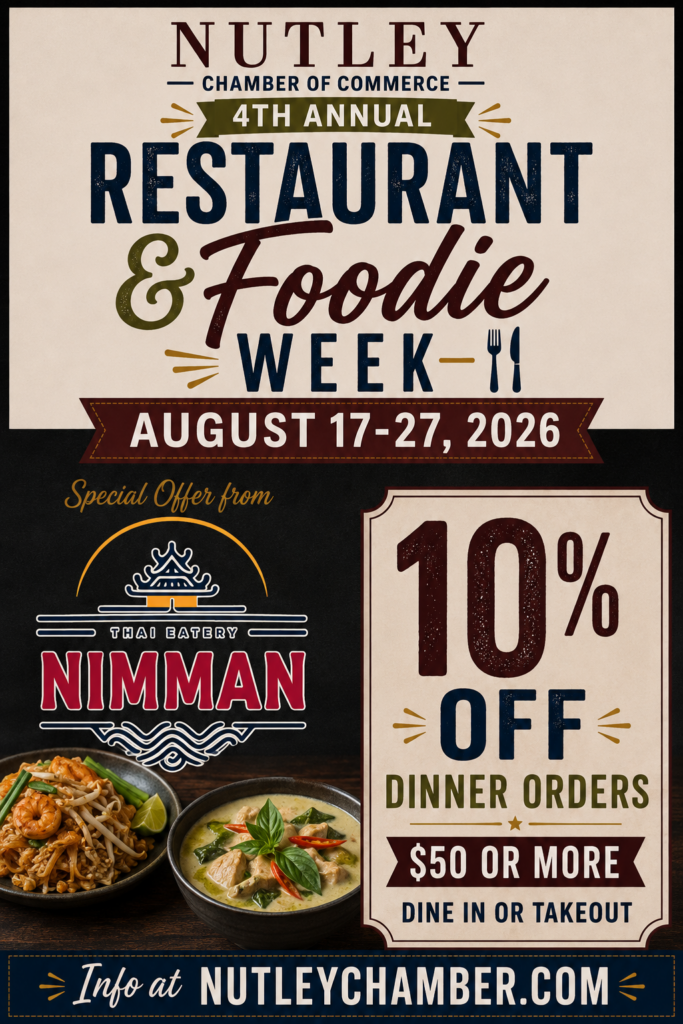 Nimman Thai Eatery Nutley Restaurant Week