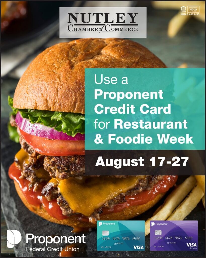 Proponent Federal Credit Union Nutley Restaurant Week