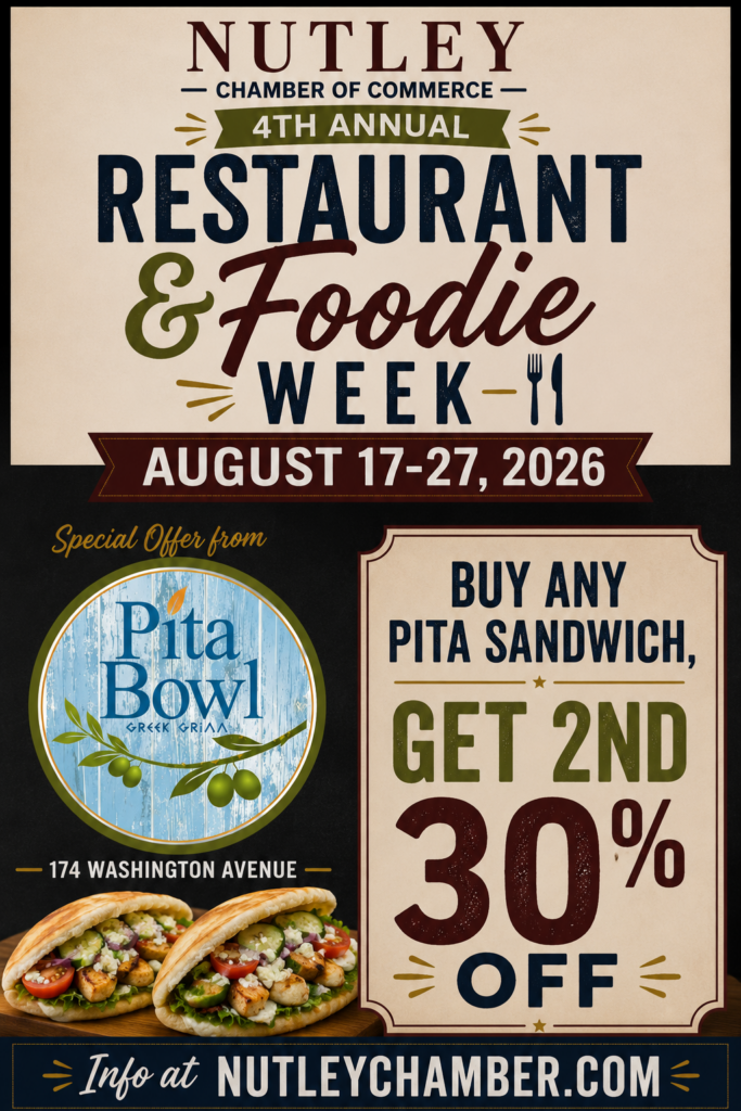 Pita Bowl Nutley Restaurant Week