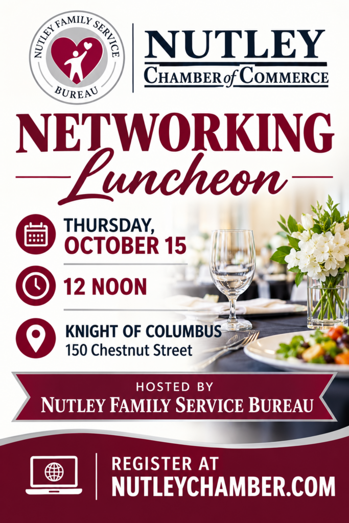 Nutley Chamber of Commerce Networking Luncheon