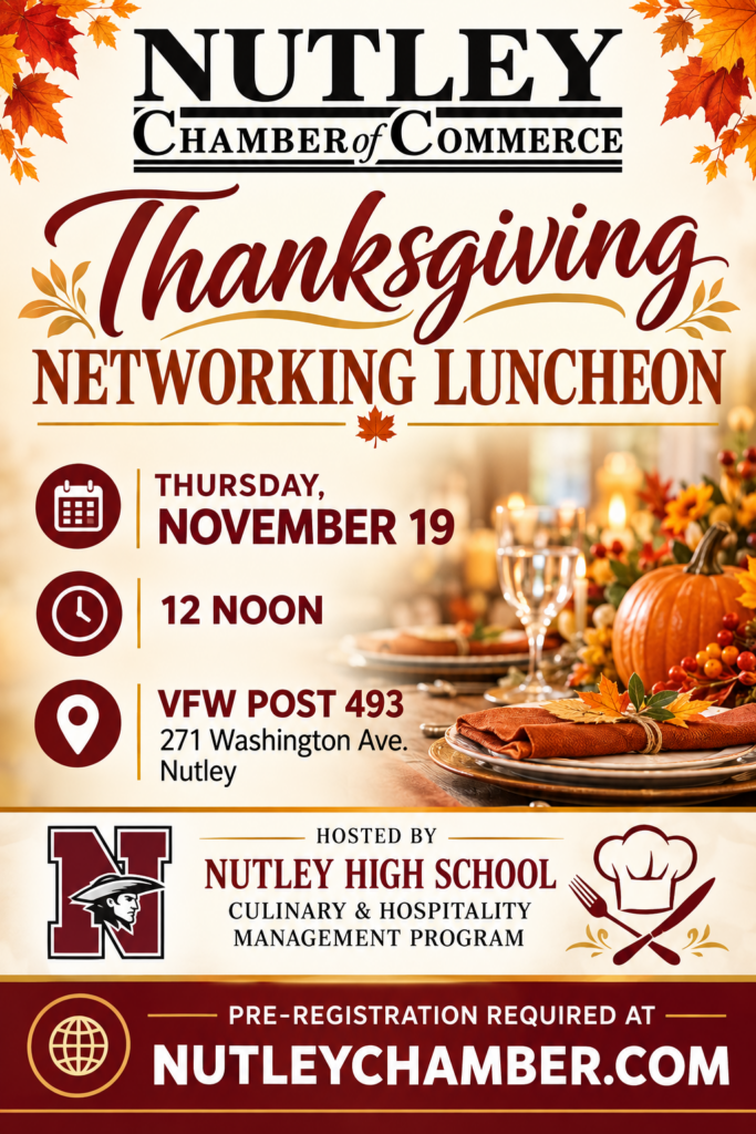 Nutley Chamber Thanksgiving Luncheon